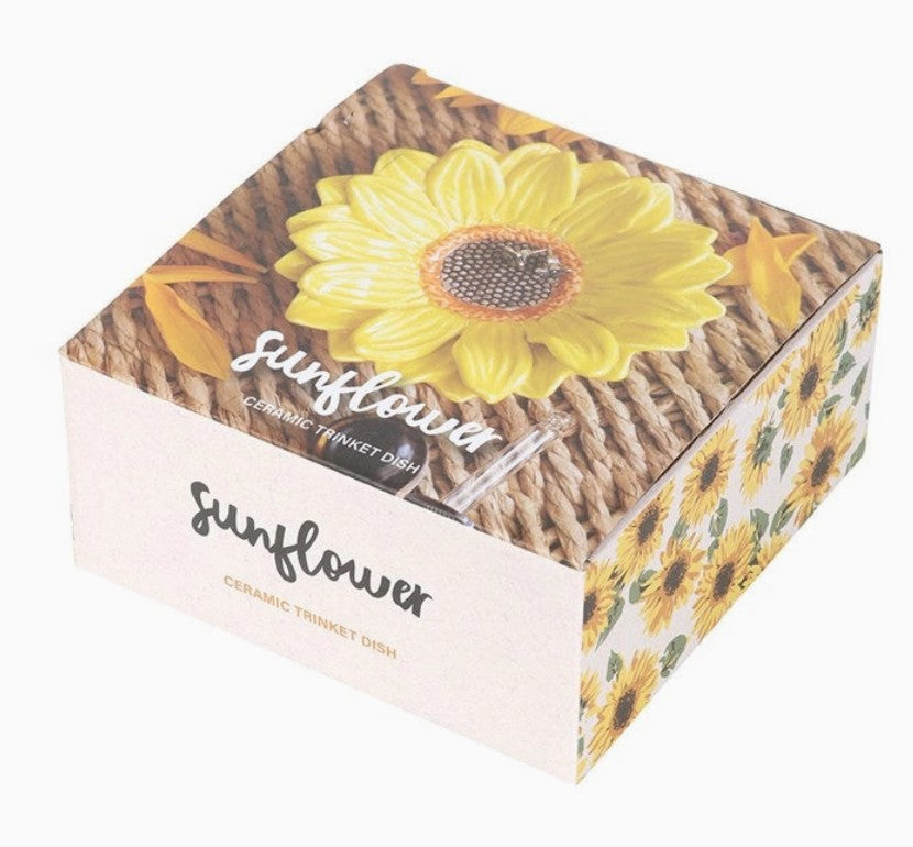 Sunflower Trinket Dish