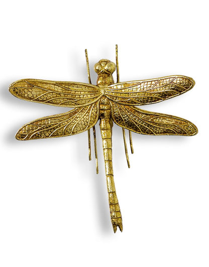 Antiqued Gold Effect Dragonfly