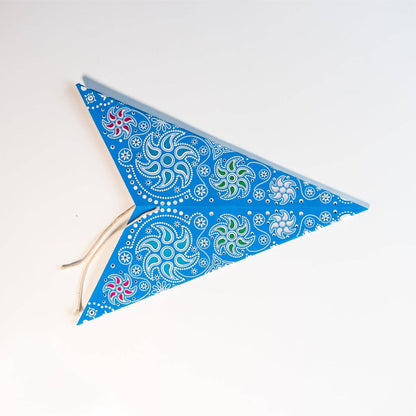 Paper Star Light - Firework Sea Blue
