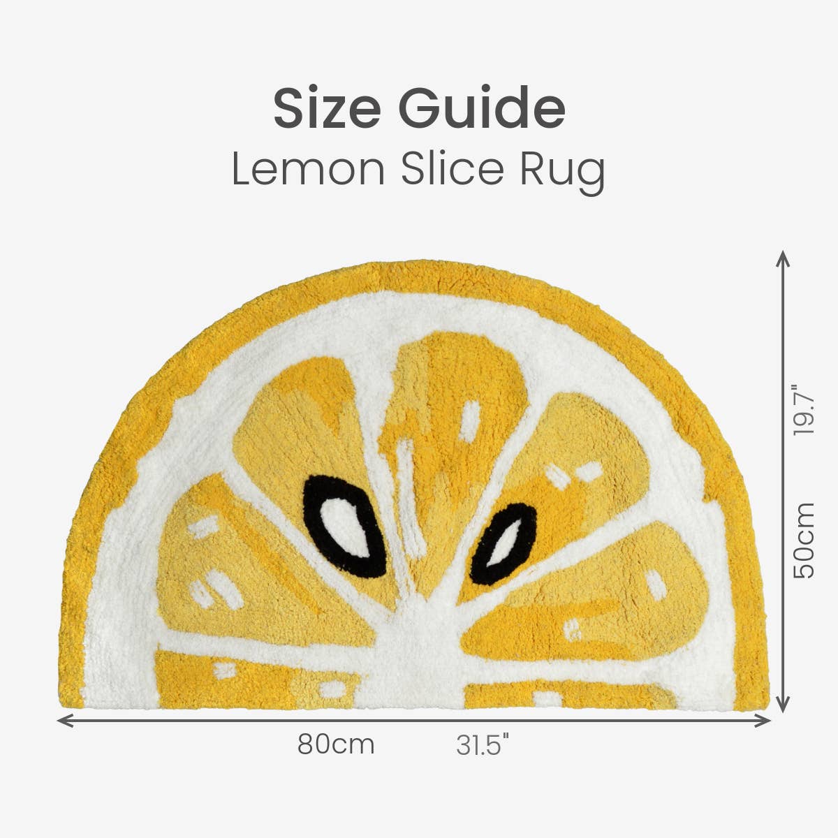Bath Mat - Lemon