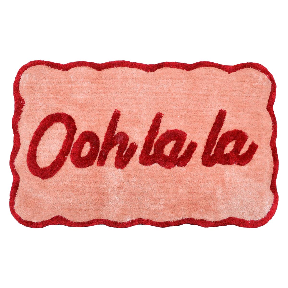 Bath Mat - Ooh La La Pink Scallop