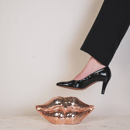 Disco Lips In Rose Gold