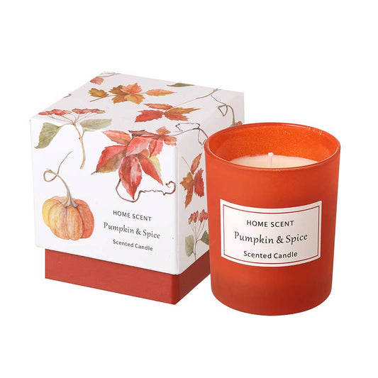 Boxed Pumpkin Spiced Candle