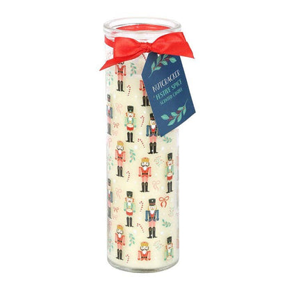 Nutcracker Festive Spice Christmas Tube Candle