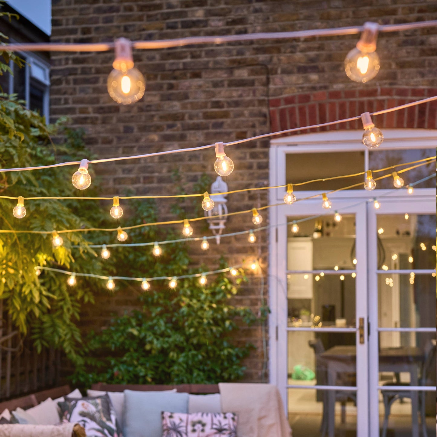 Sunshine Yellow Festoon Lights