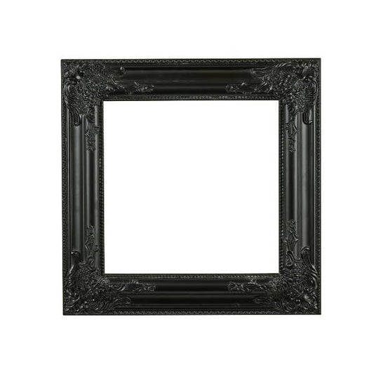 Black Baroque Picture Frame – 42 x 42cm