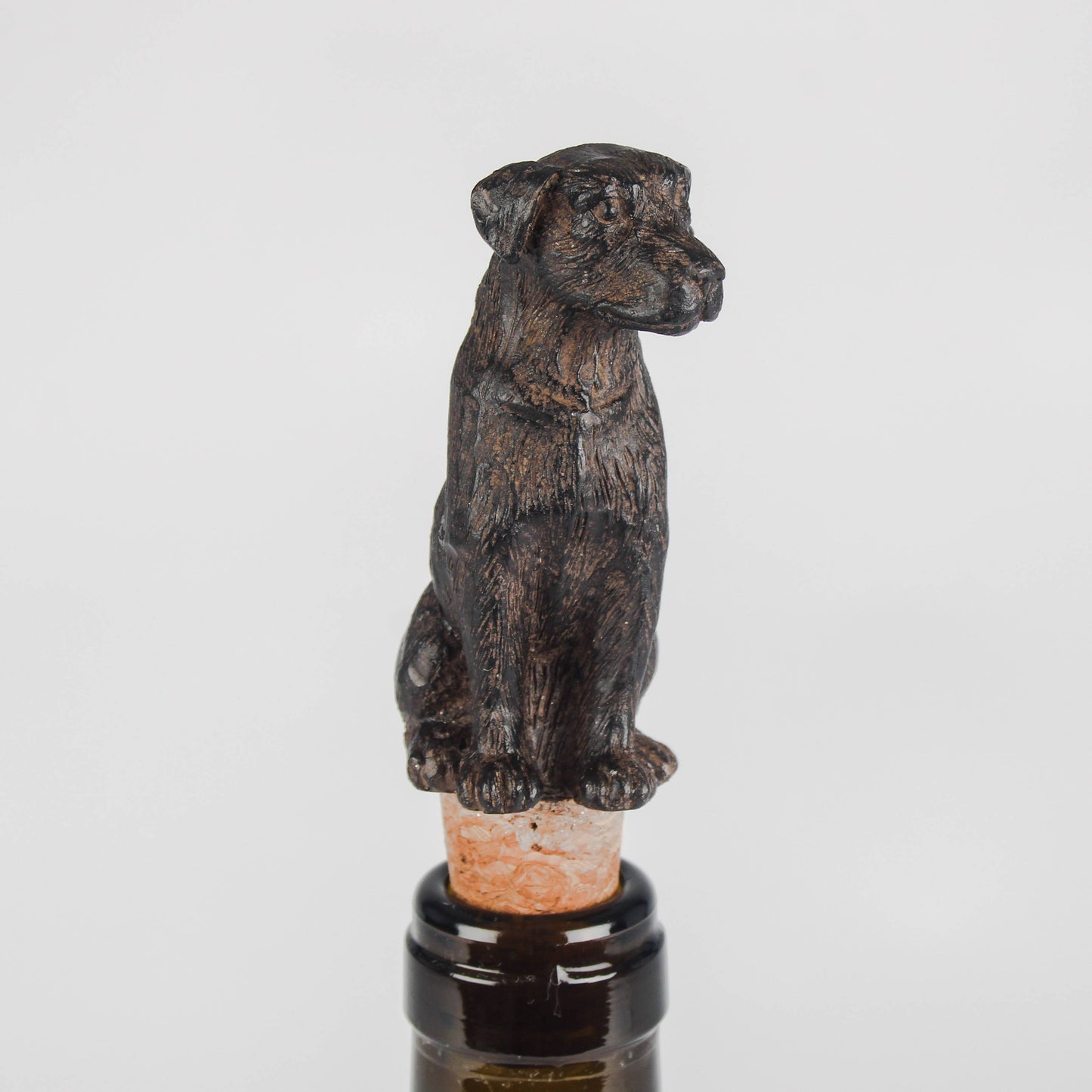 Bottle Stopper - Black Dog