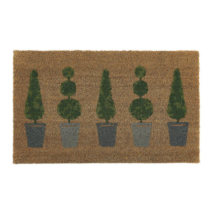 Door Mat - Topiary 45cm x 75cm