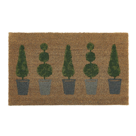 Door Mat - Topiary 45cm x 75cm