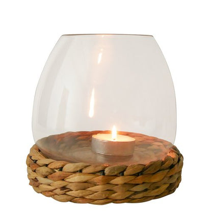 Water Hyacinth Vase/Candle Holder